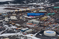McMurdo Station. Photo by Mike Lucibella. Image courtesy of NSF/USAP Photo Library.

