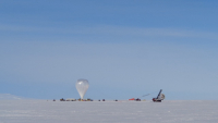 Long Duration Balloon launch. Photo by Brian Duffy.