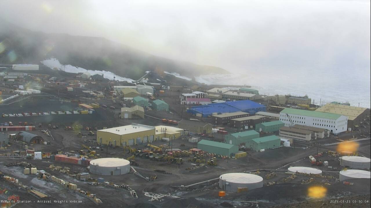 McMurdo Station - Arrival Heights Webcam