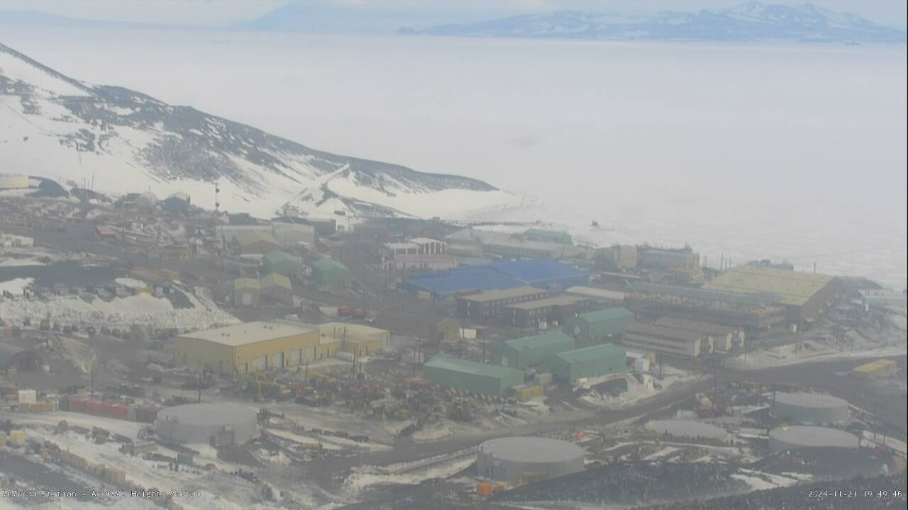 McMurdo Station - Arrival Heights Webcam