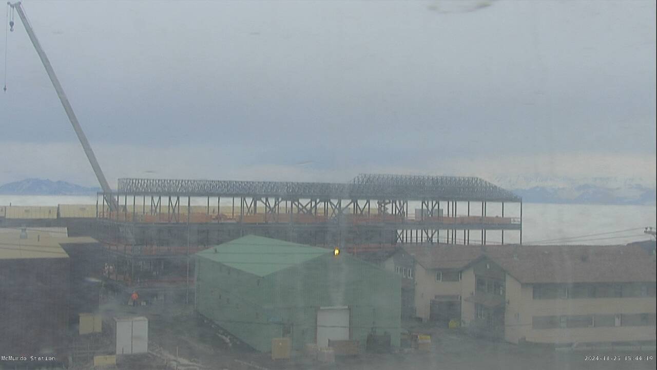 McMurdo Station - Lodging Construction Webcam