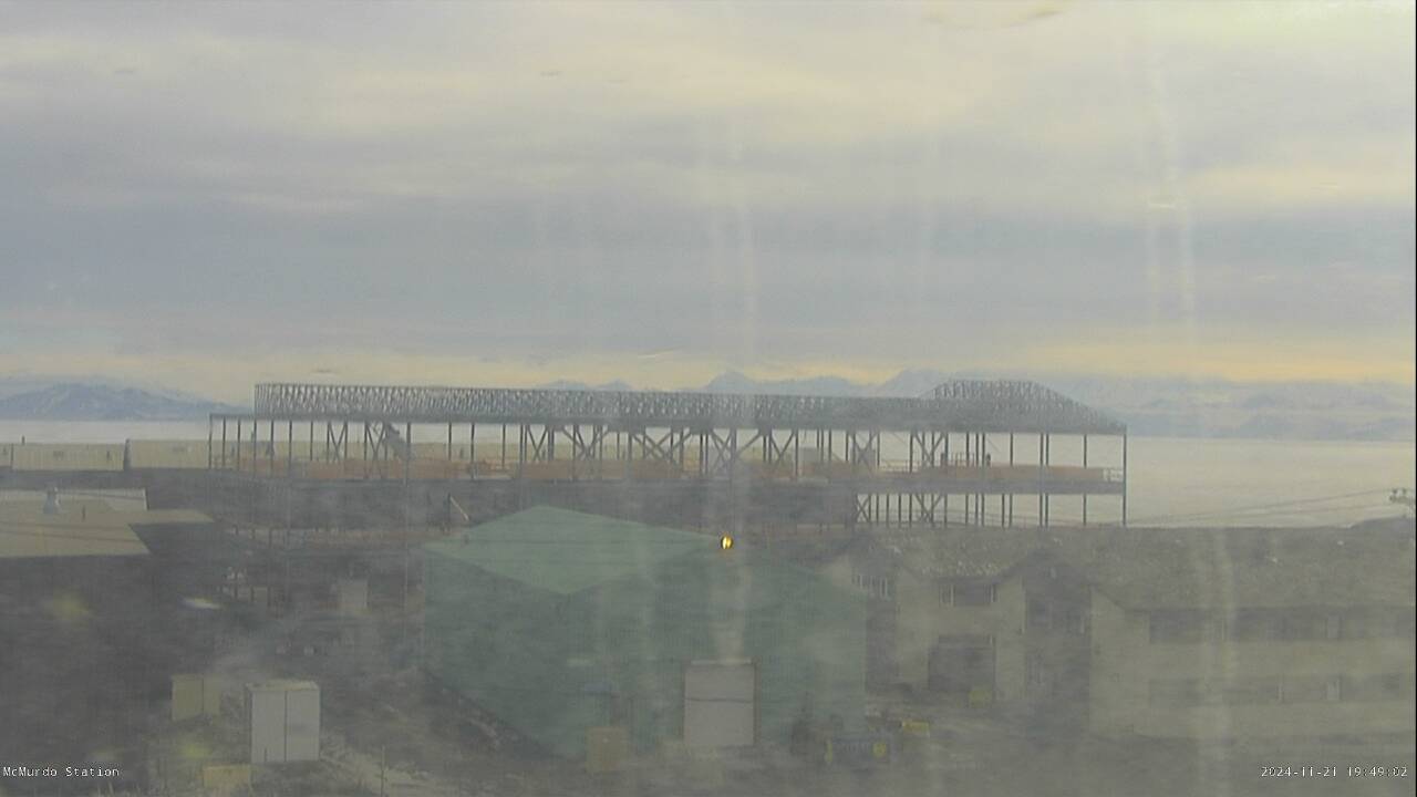 McMurdo Station - Lodging Construction Webcam