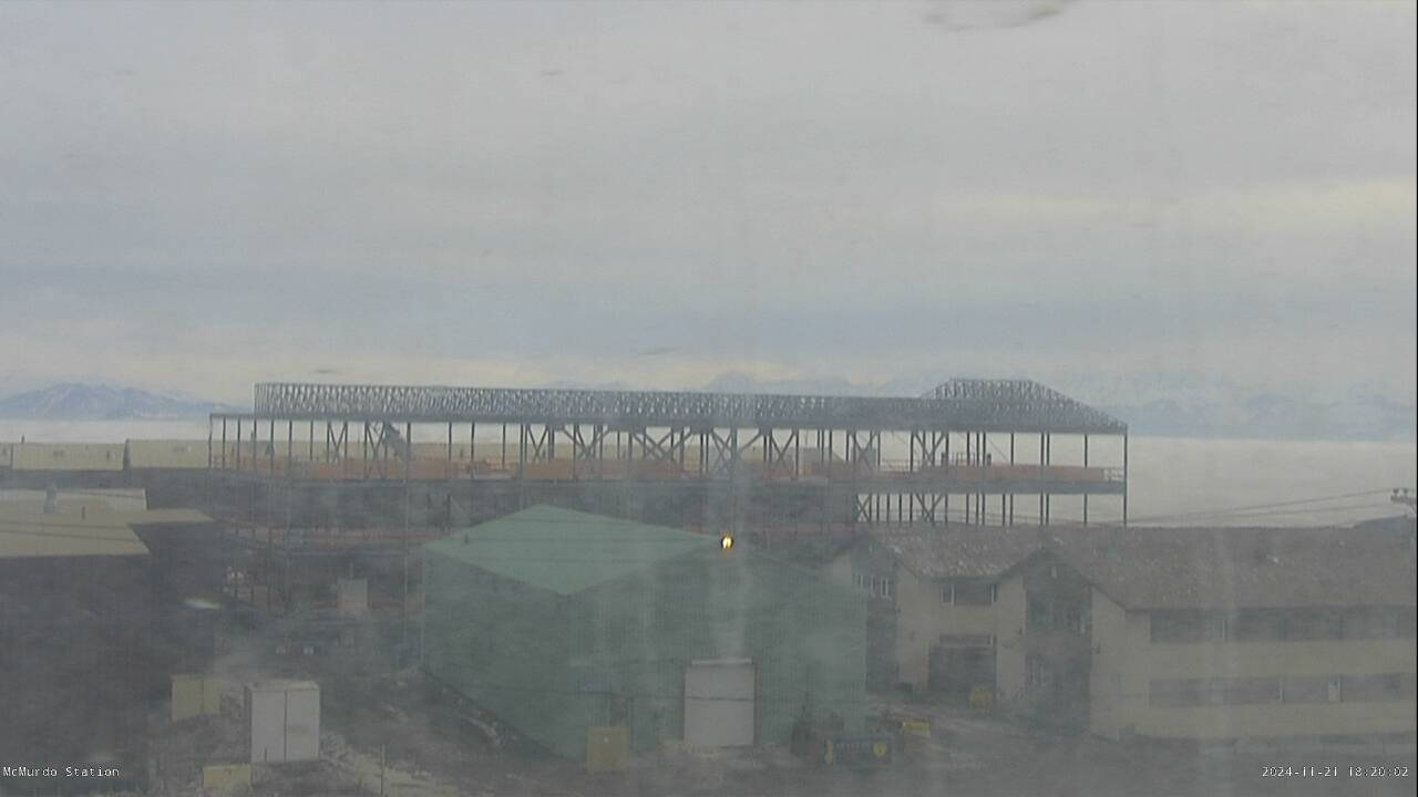 McMurdo Station - Lodging Construction Webcam