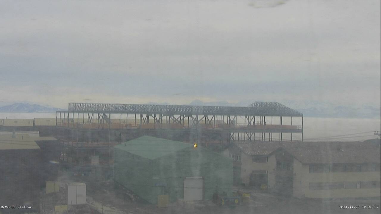 McMurdo Station - Lodging Construction Webcam