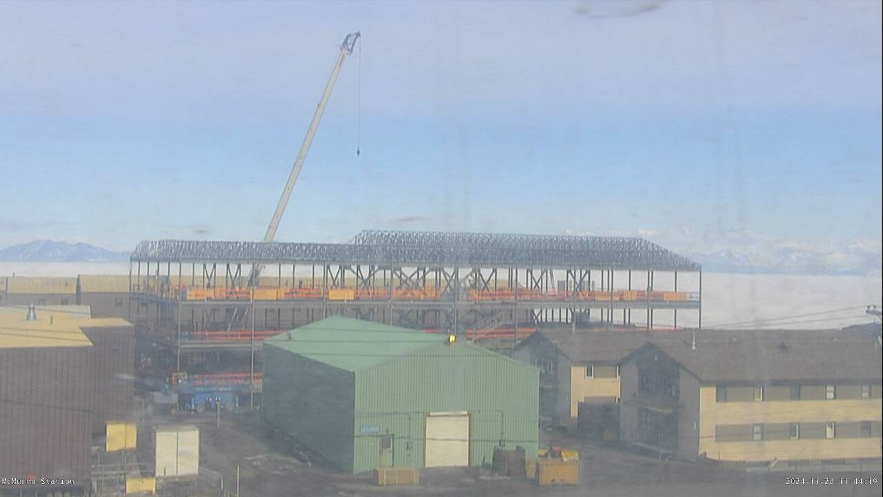 McMurdo Station - Lodging Construction Webcam