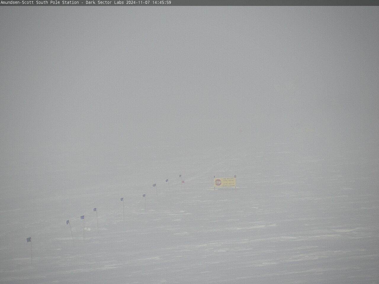 South Pole Station - South Pole Radio Telescopes Webcam