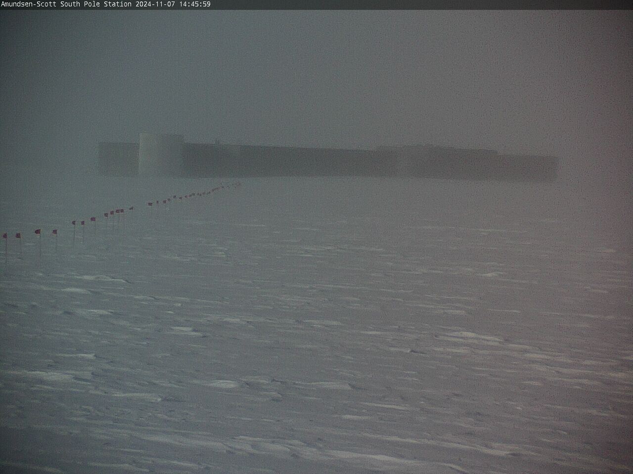 South Pole Station - Amundsen-Scott South Pole Station Webcam