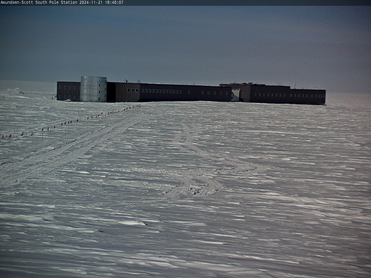 South Pole Station - Amundsen-Scott South Pole Station Webcam